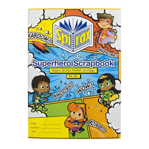 Spirax 157 Super Scrapbook 335X240MM 64PG 100GSM