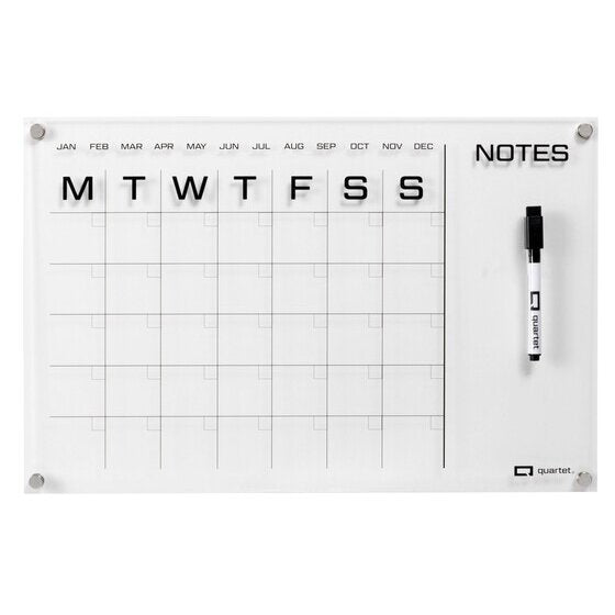 Quartet Magnetic Acrylic Board 430 X 280MM