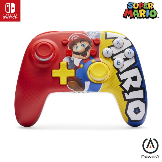 Powera Enhanced Wireless Controller Nano Mario Victory Nintendo Switch