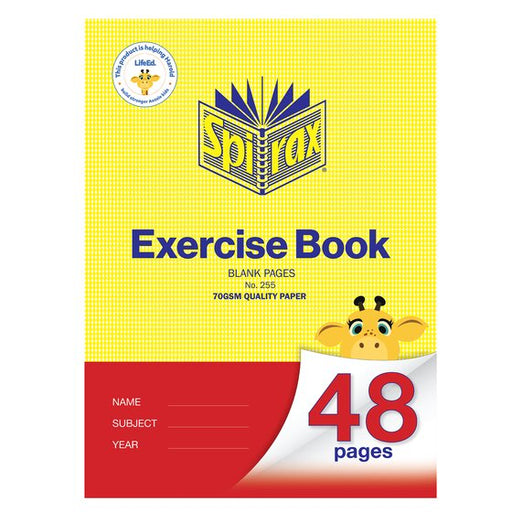 Spirax Exercise Book A4 48PG Blank