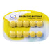 Quartet Magnet Buttons 20MM Yellow PK10
