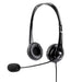 Kensington Stereo USB Headphones Mic and Black