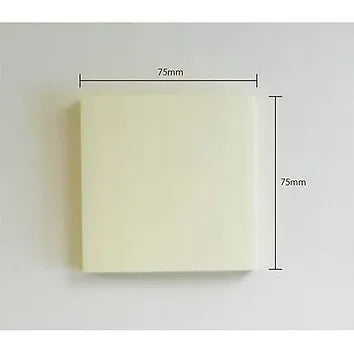 Sticky Notes Repositionable Notes 75 x 75 mm - Made in Europe
