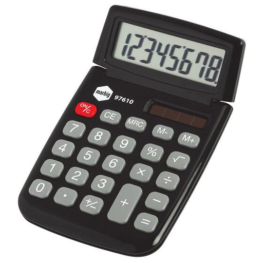 Marbig Calculator Pocket 8 Digit Dual Power