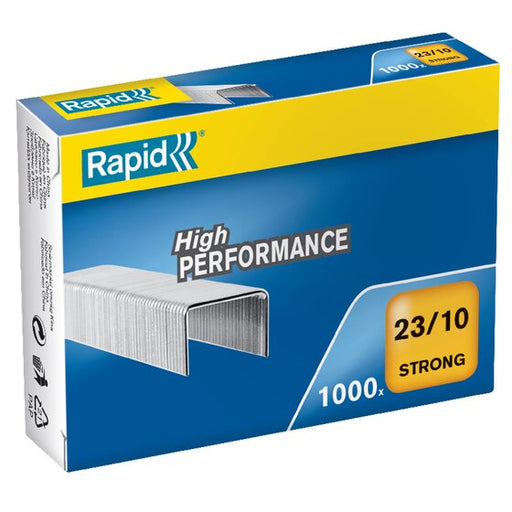 Rapid Staples 23/10MM Box 1000 Strong