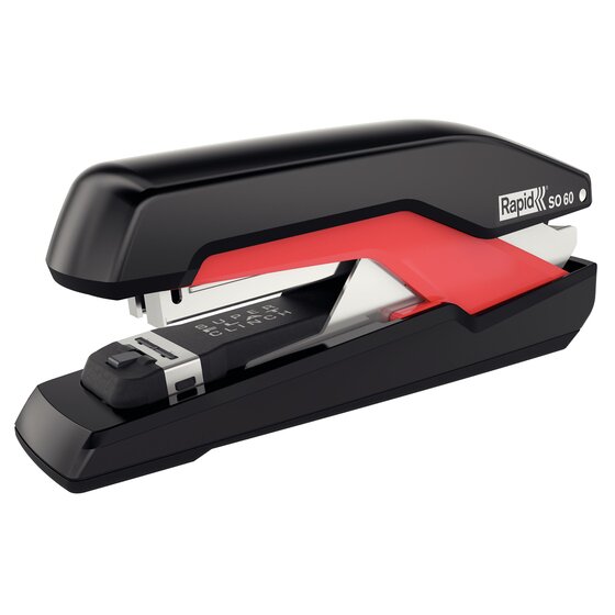 Rapid SO60 Omnipress Stapler Black and Red