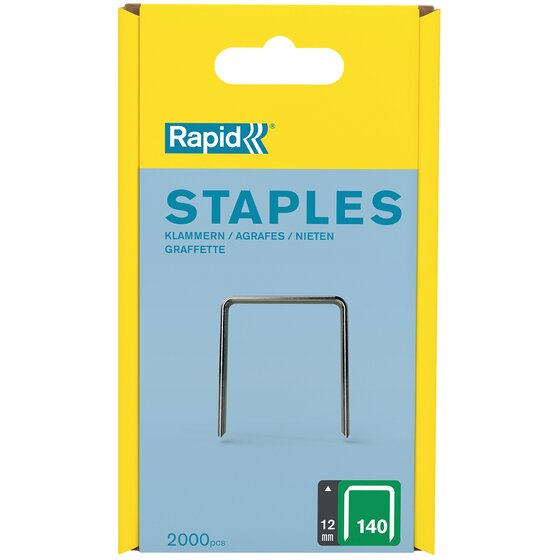 Rapid Tools Staples 140/12MM Box 2000