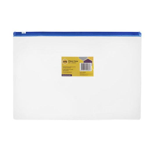 Marbig Clear Case A4 335 X 245MM Blue