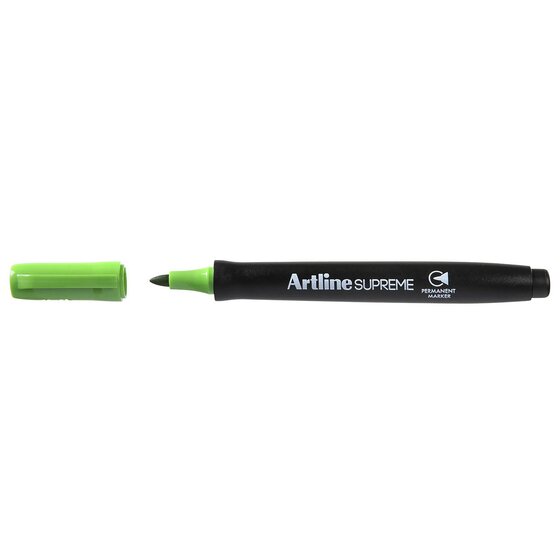 Artline Supreme Permanent Marker Lime Green