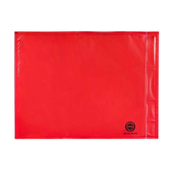 Marbig Professional Packaging Envelope Plain Red 175x235MM BOX1000