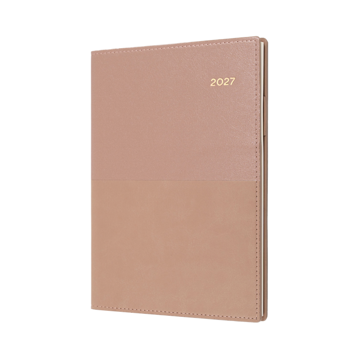2027 Calendar Year Diary/Planner - 12 Month A5 Month to View with Notes - Soft PU Cover - Collins