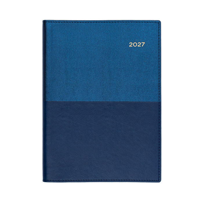 2027 Calendar Year Diary/Planner - 12 Month A5 Month to View with Notes - Soft PU Cover - Collins