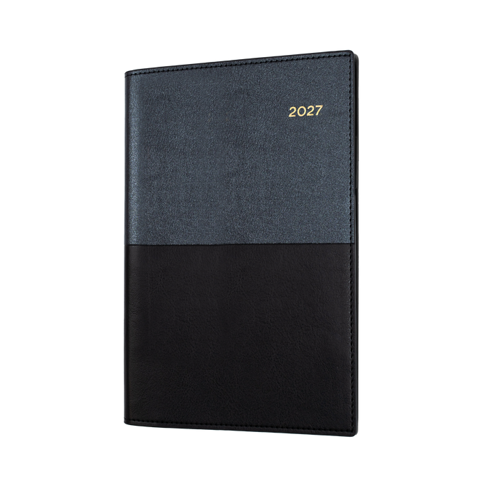 2027 Calendar Year Diary/Planner - 12 Month A5 Month to View with Notes - Soft PU Cover - Collins