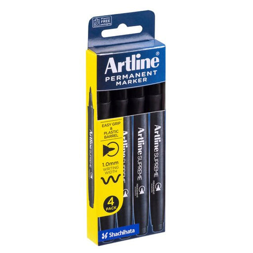 Artline Supreme Permanent Marker Black