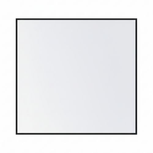 Visionchart LX8 EDGE EverWrite Porcelain Whiteboard 1200 x 1200mm Slim Edge Frame White