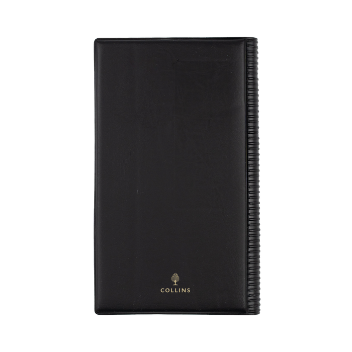 2027 Calendar Year Diary/Planner - 12 Month Octavo Day to Page w Monthly Tabs - PVC Cover - Collins