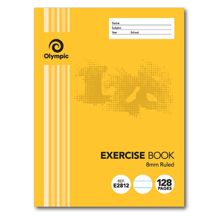 Olympic Exercise Book 225x175mm 128 Page 8mm