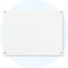 Visionchart Lumiere Magnetic Glassboard 1200 x 900mm White VGB1290