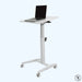 Visionchart Height Adjustable Mobile Laptop Desk 700 x 520mm White BRL101