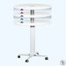Visionchart Height Adjustable Breakroom Table 800 x 688-1058mm White BRT800