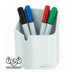 Visionchart Strong Magnetic Pen and Eraser Caddy White