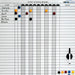 Visionchart Staff Status Whiteboard Planner Standard Frame 737 x 615mm VSB030