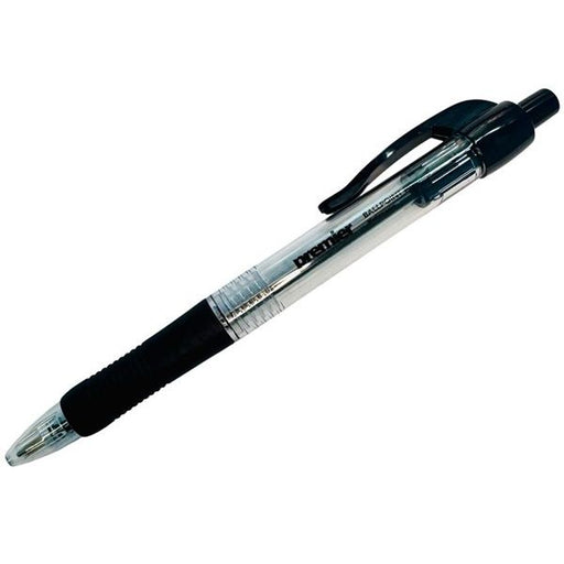 Premier Retractable Ballpoint Pen – Black Ink – 1.0 mm Tip – Pack of 25 Pens