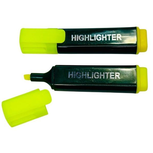 HIGHLIGHTER CHISEL YELLOW BOX/ 12 ECO BUY IN MULTIPLE OF 12's