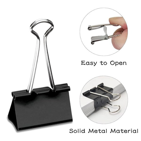 Bibbulmun Foldback Clips 32mm – Pack of 12