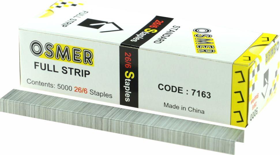 Staples - 26/6 (Box of 5000)