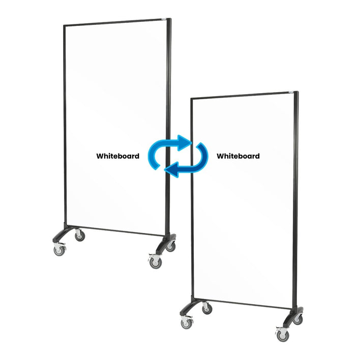 Visionchart Communicate Room Divider 1800 x 900mm Whiteboard VRD1890-WW