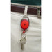 Bibbulmun Retractable Snap Lock Key Holders – 25mm(Pack of 4, Red)