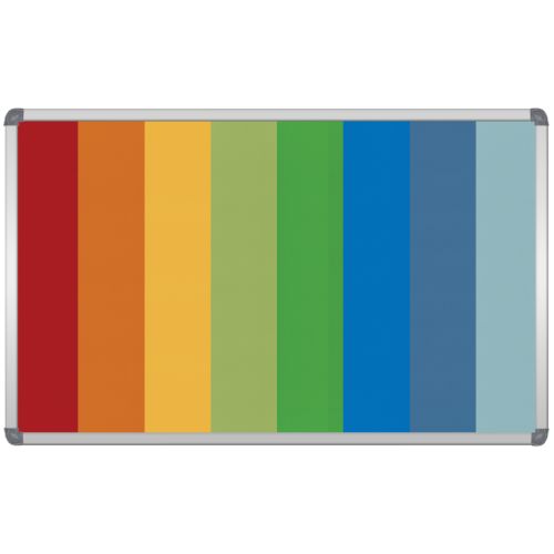 Visionchart Velour Pinboard up to 1500mm Standard Frame Assorted