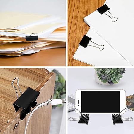 Bibbulmun Foldback Clips 41mm – Pack of 12