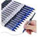 Eyeye Roller Ball Pen Blue 0.5mm – Smooth Writing Liquid Ink Pen (Pack of 12)