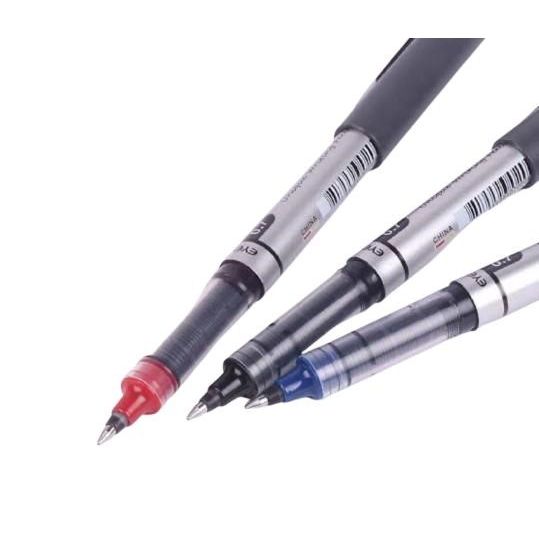 Eyeye Roller Ball Pen Black 0.5mm – Smooth Writing Liquid Ink Pen (Pack of 12)