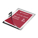 Visionchart Repositionable Message Frame A4 239 x 325mm Silver VRF004