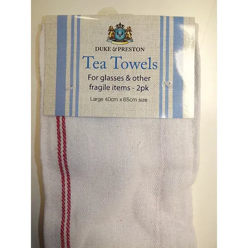 2 Duke & Preston Glass Tea Towels - PK 1