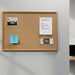 Visionchart Cork Pinboard 900 x 600mm Warm Oak Frame