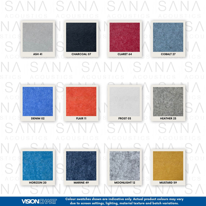 SANA Acoustic Panel 12mm 2800 x 1225mm Horizon 20