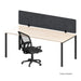 SANA Serenity Desk Screen 24mm Above Desk 1500 x 600mm