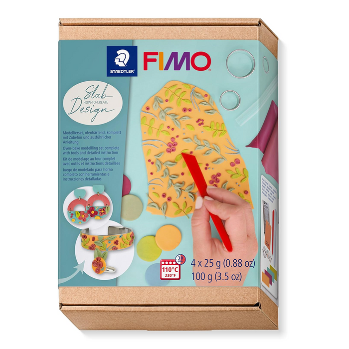 Staedtler Set Modelling Clay Fimo Soft HTC1 - Slab Effect