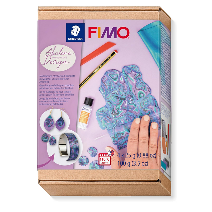 Staedtler Set Modelling Clay Fimo Soft HTC1 - Abalone Effect