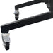Visionchart Professional Lectern Black 545 x 450 x 1200mm