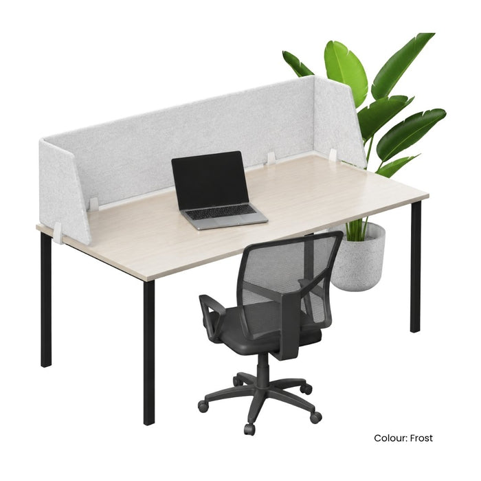 SANA Serenity Desk Screen 24mm Surround 1800 x 400 x 300mm