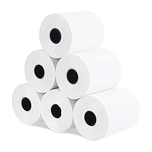 80 × 80 MM Thermal Paper Rolls – Premium Quality (Pack of 50)