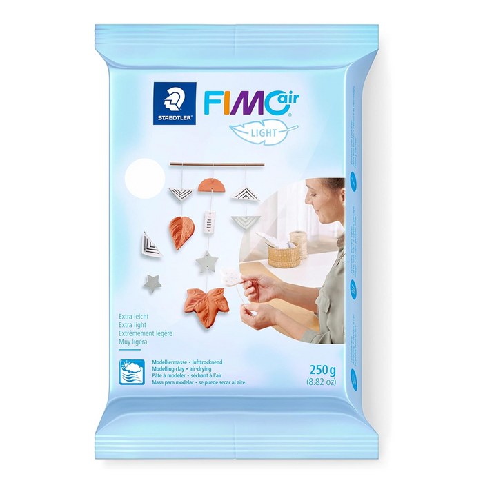 Staedtler Fimo Air Air Dry Modelling Clay Light White - 350g