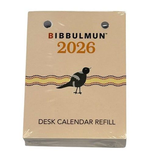 Bibbulmun Calendar Refill Top Punch 2026 – Daily Desk Calendar Sheets