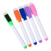 Creative Kids Write N Wipe Markers 115mm Pack of 5 Assorted