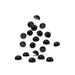 Vista Magnetic Buttons 20mm Pack of 10 Black VWMAG20BK